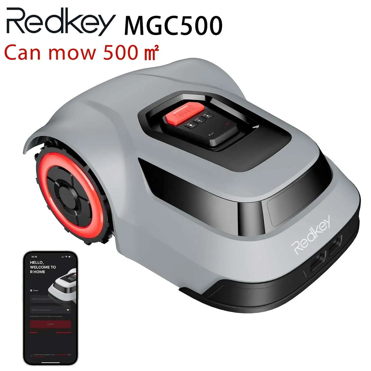 Redkey CTOF MGC1000 Robot Lawn Mower With App Control