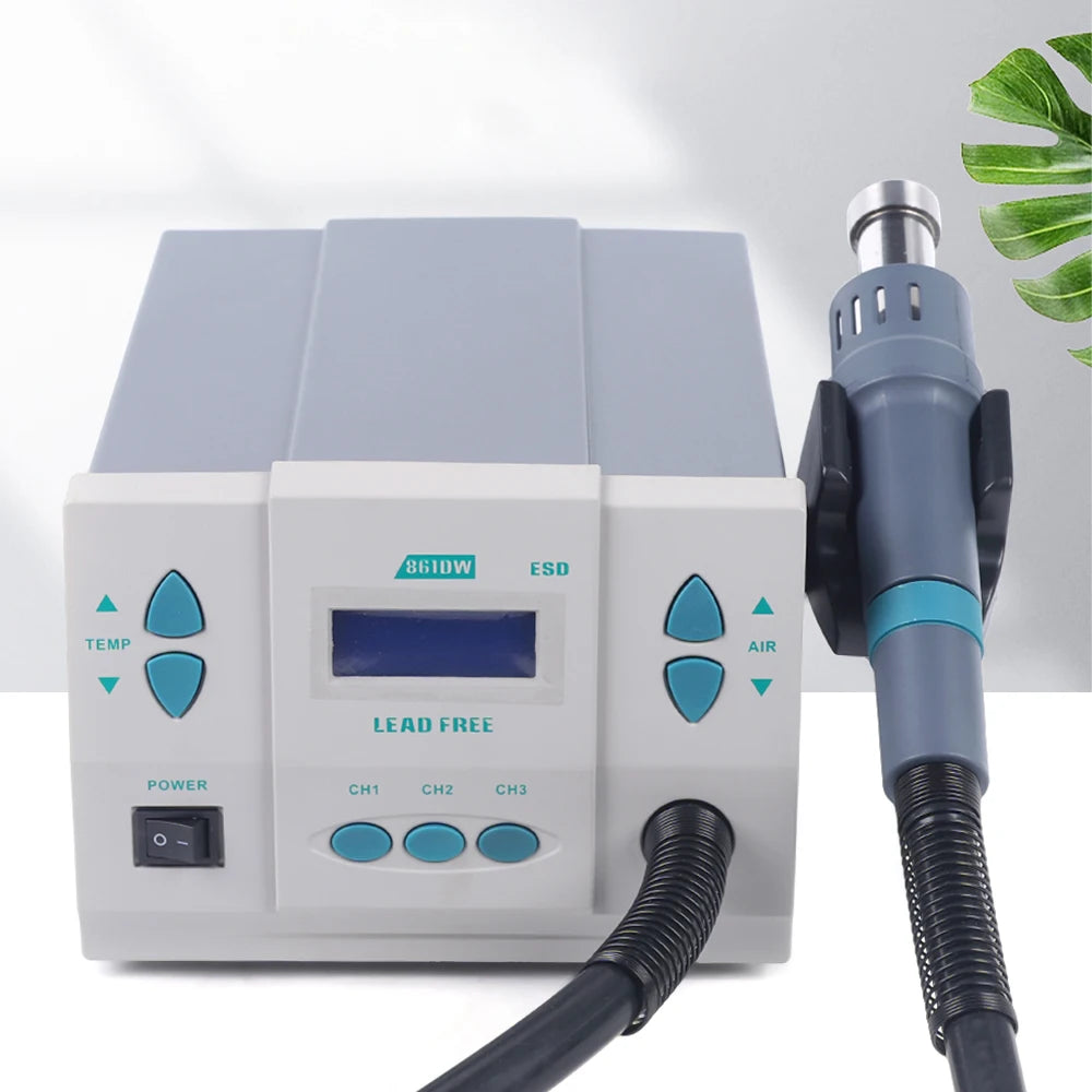 CNCEST 1000W Hot Air Rework Station With Digital Display 110V