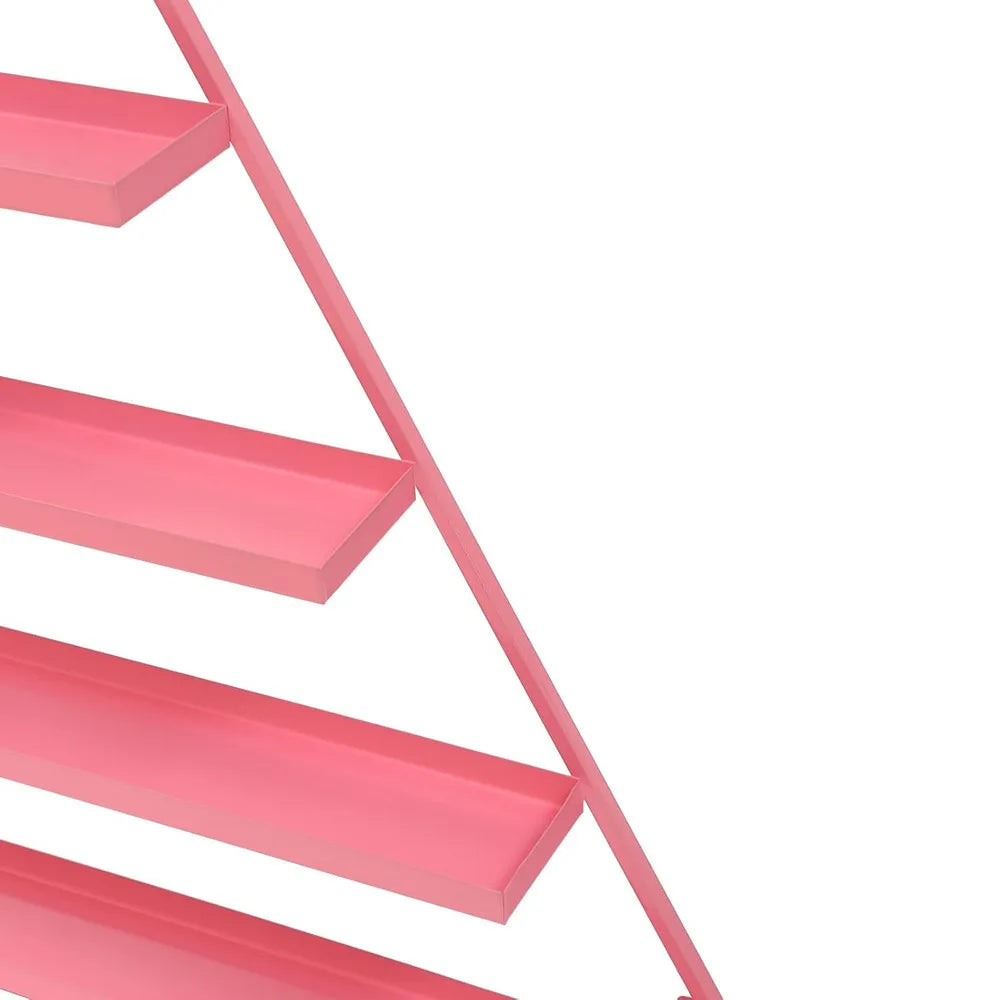 Hign-concerned Wall Mounted Nail Polish Rack Set For 6 Holders