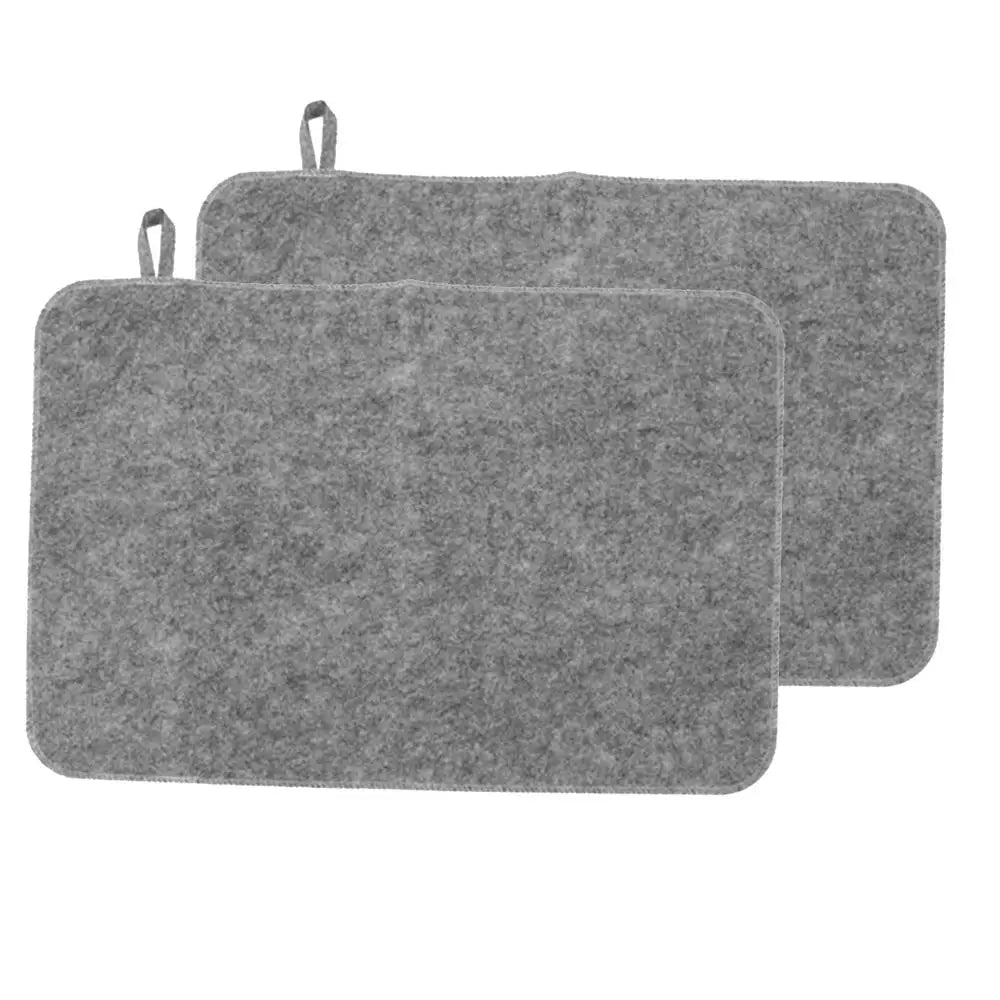 Felt Heat Insulation Mat Sauna Bath Spa Cushion 2pcs