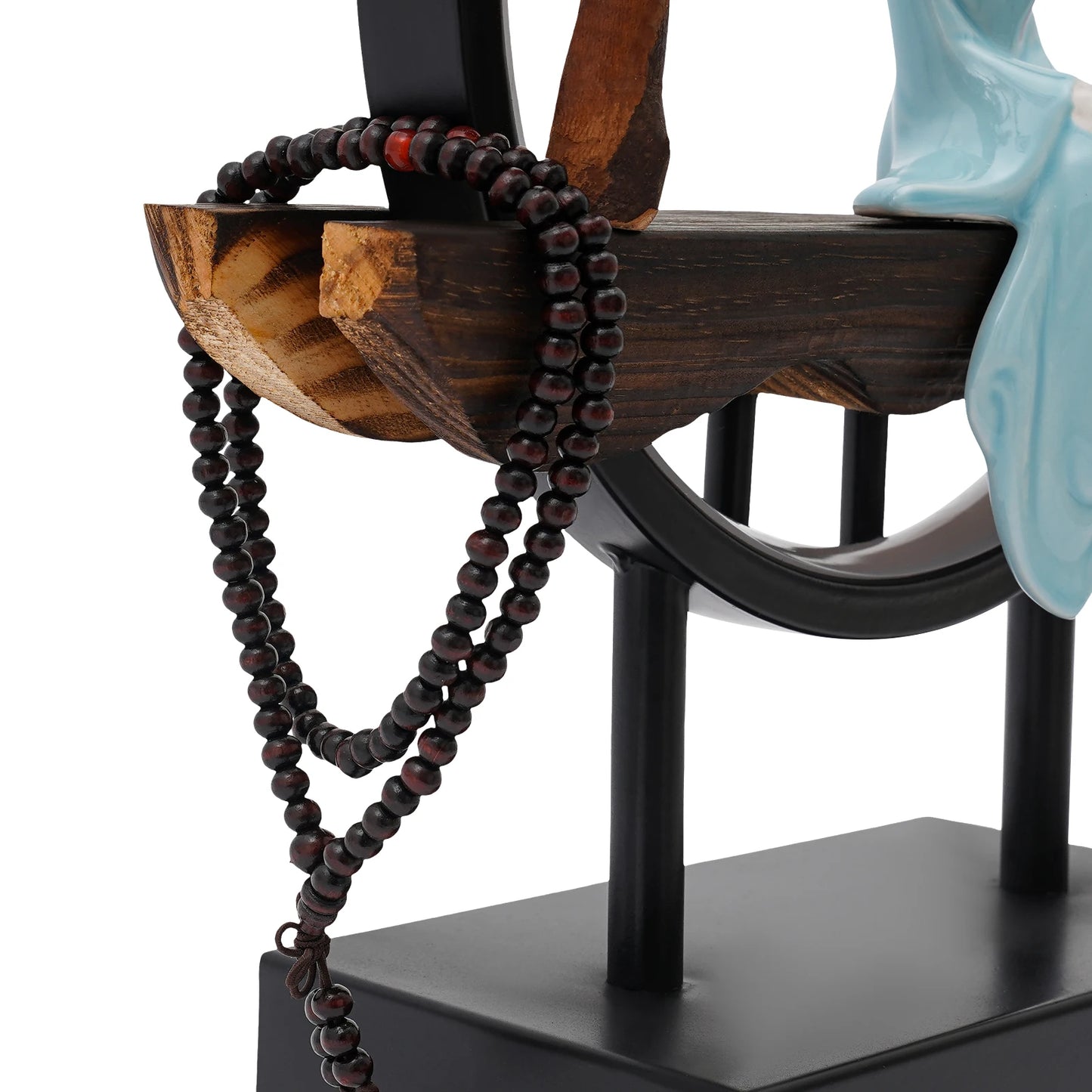 Hign-concerned Modern Chinese Backflow Incense Burner Elegant Decor