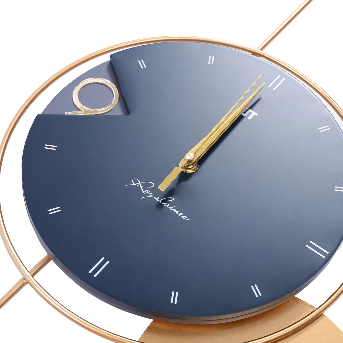 Is Smart Device Metal Wall Clock Battery Operated Silent