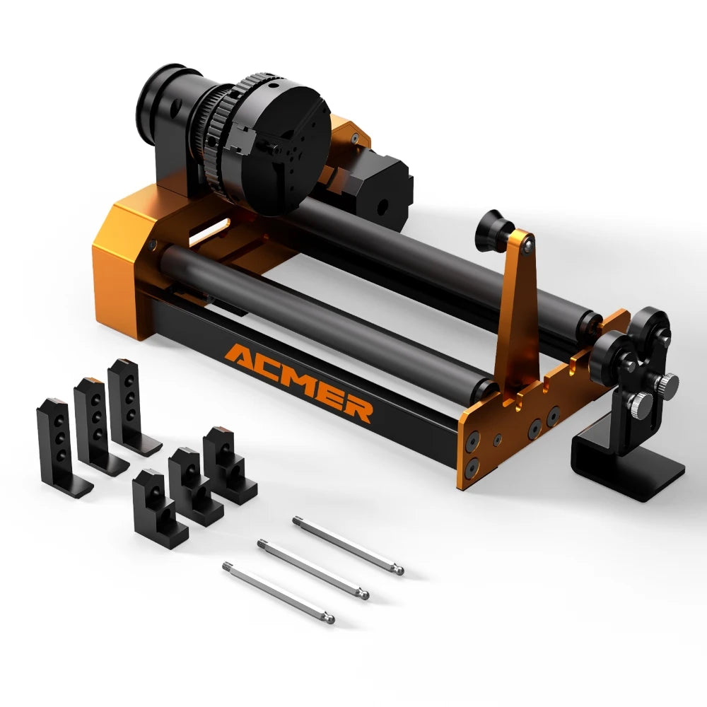ACMER M4 Chuck Rotation Module 4th Axis Rotary Y Axis