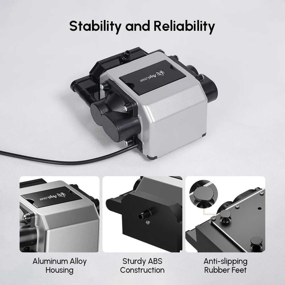 AlgoLaser Air Assist Pump 30LPM for Laser Cutter Dust Removal