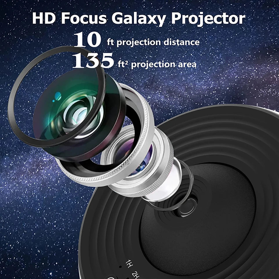 AUSYLE Night Light Galaxy Projector Starry Sky Planetarium Lamp