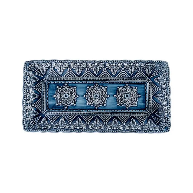 Ceramic Western Dinner Plates Set For Home Hotel Use