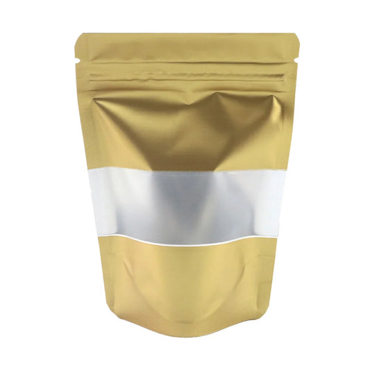VoluPackCN Reclosable Zip Lock Bags Aluminum Mylar Pouches With Window