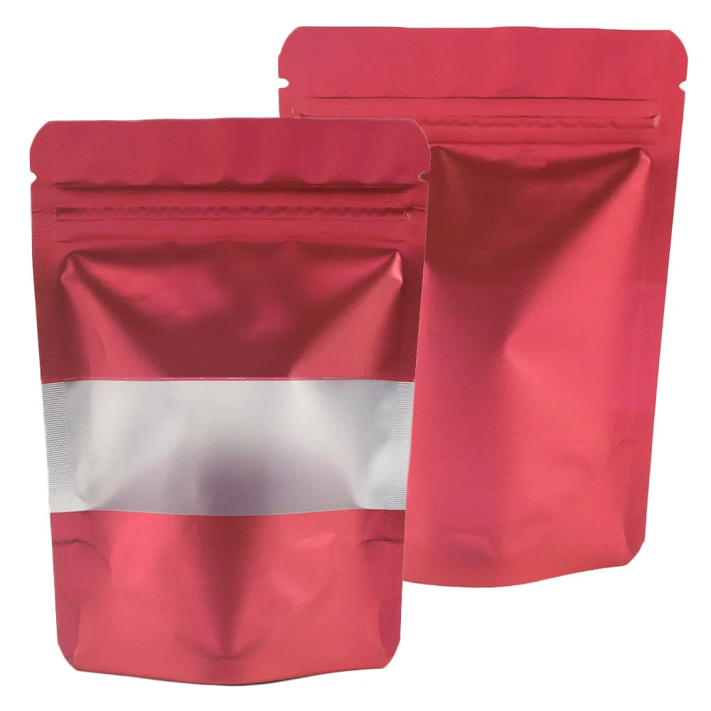 VoluPackCN Reclosable Zip Lock Bags With Clear Window