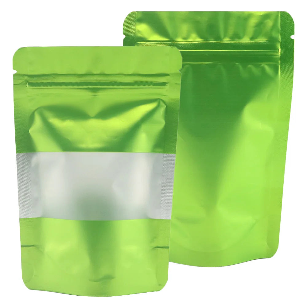 VoluPackCN Reclosable Zip Lock Bags With Clear Window