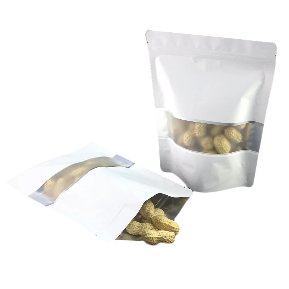 VoluPackCN Reclosable Zip Lock Bags With Clear Window