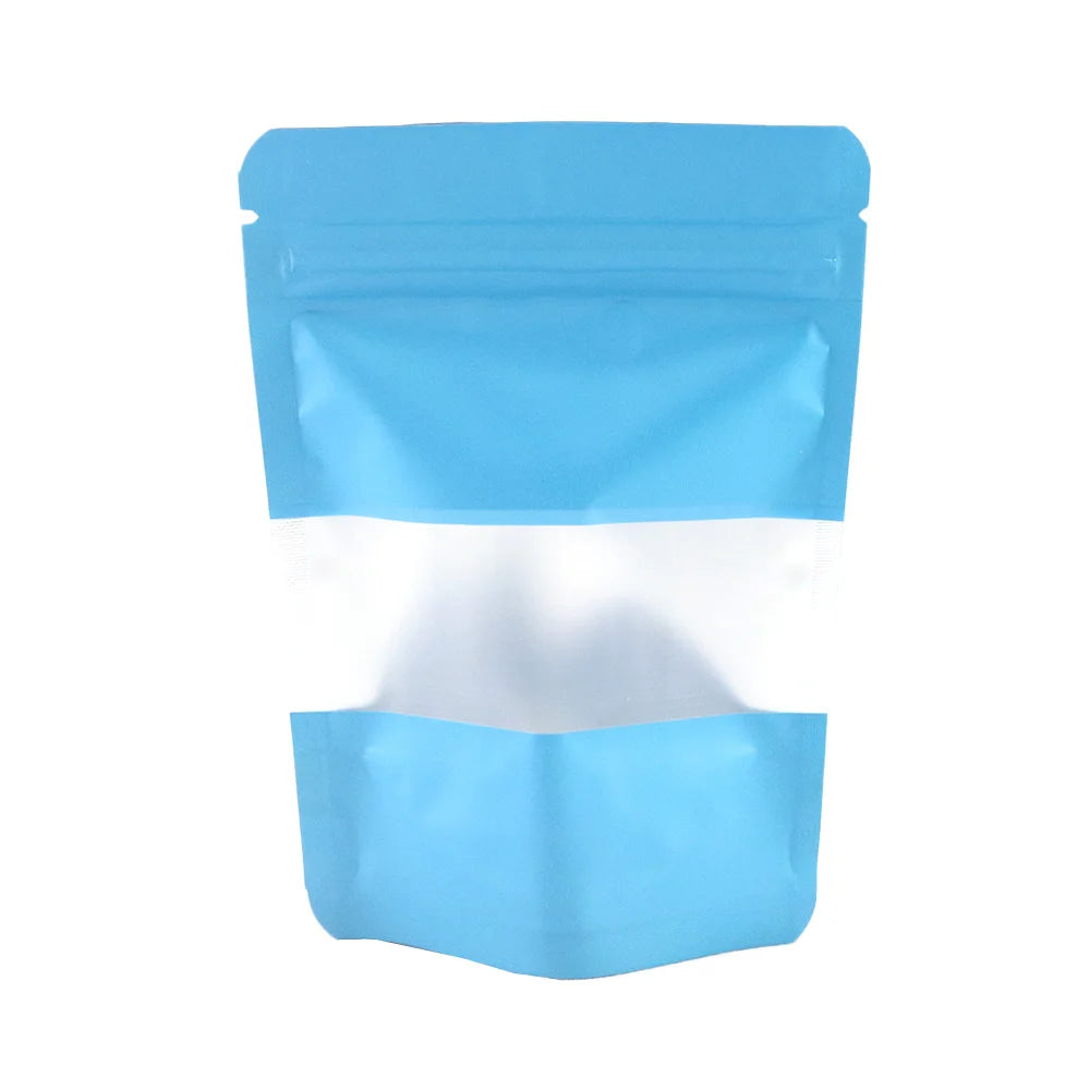 VoluPackCN Reclosable Zip Lock Bags Aluminum Mylar Pouches With Window