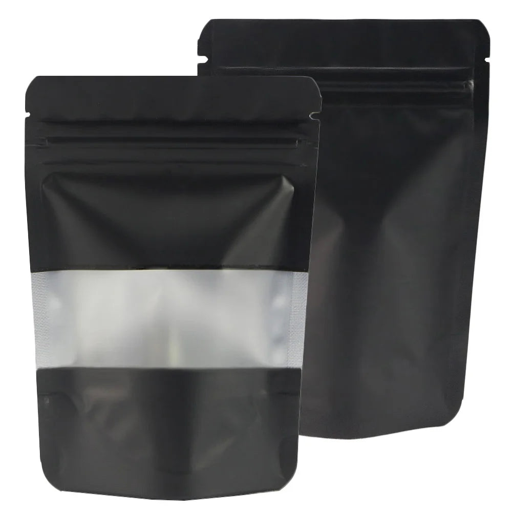 VoluPackCN Reclosable Zip Lock Bags Aluminum Mylar Pouches With Window