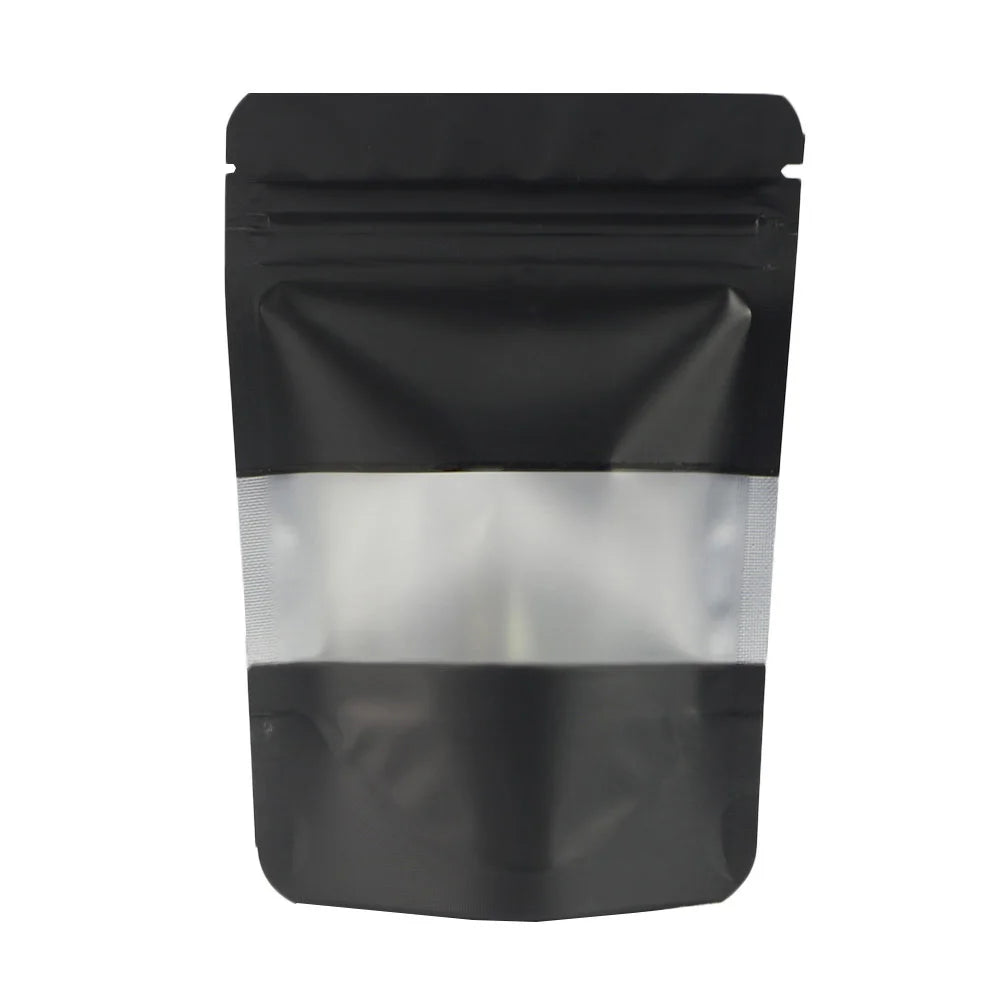 VoluPackCN Reclosable Zip Lock Bags Aluminum Mylar Pouches With Window