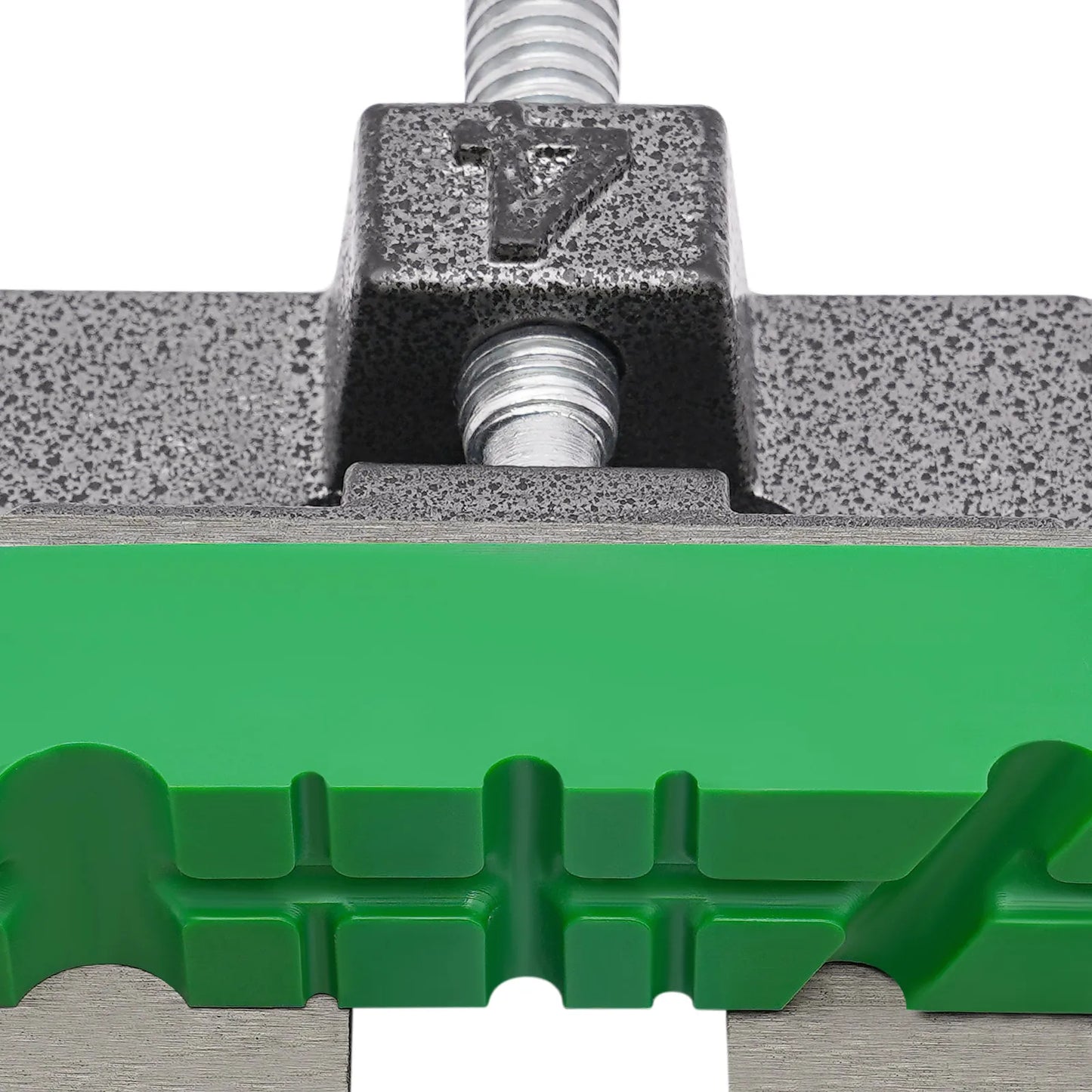 Drill Press Vise Cast Iron And Steel Secure Base Sawtooth Jaws