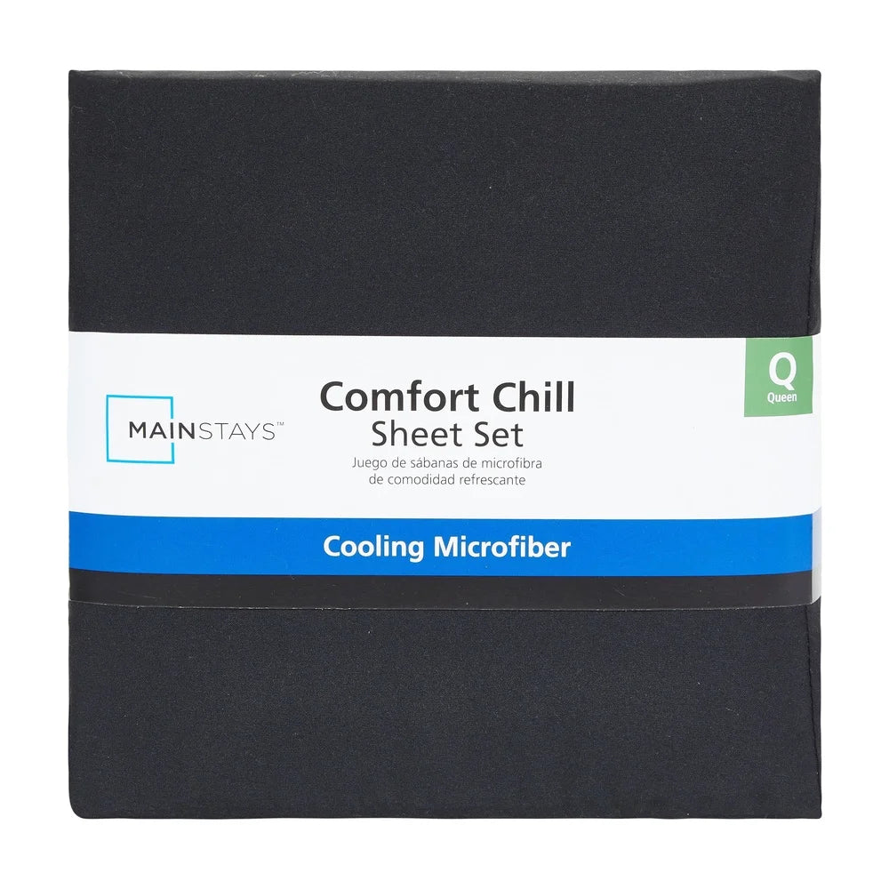 Dutrieux Cooling Antimicrobial Microfiber Bed Sheet Set 4 Pieces