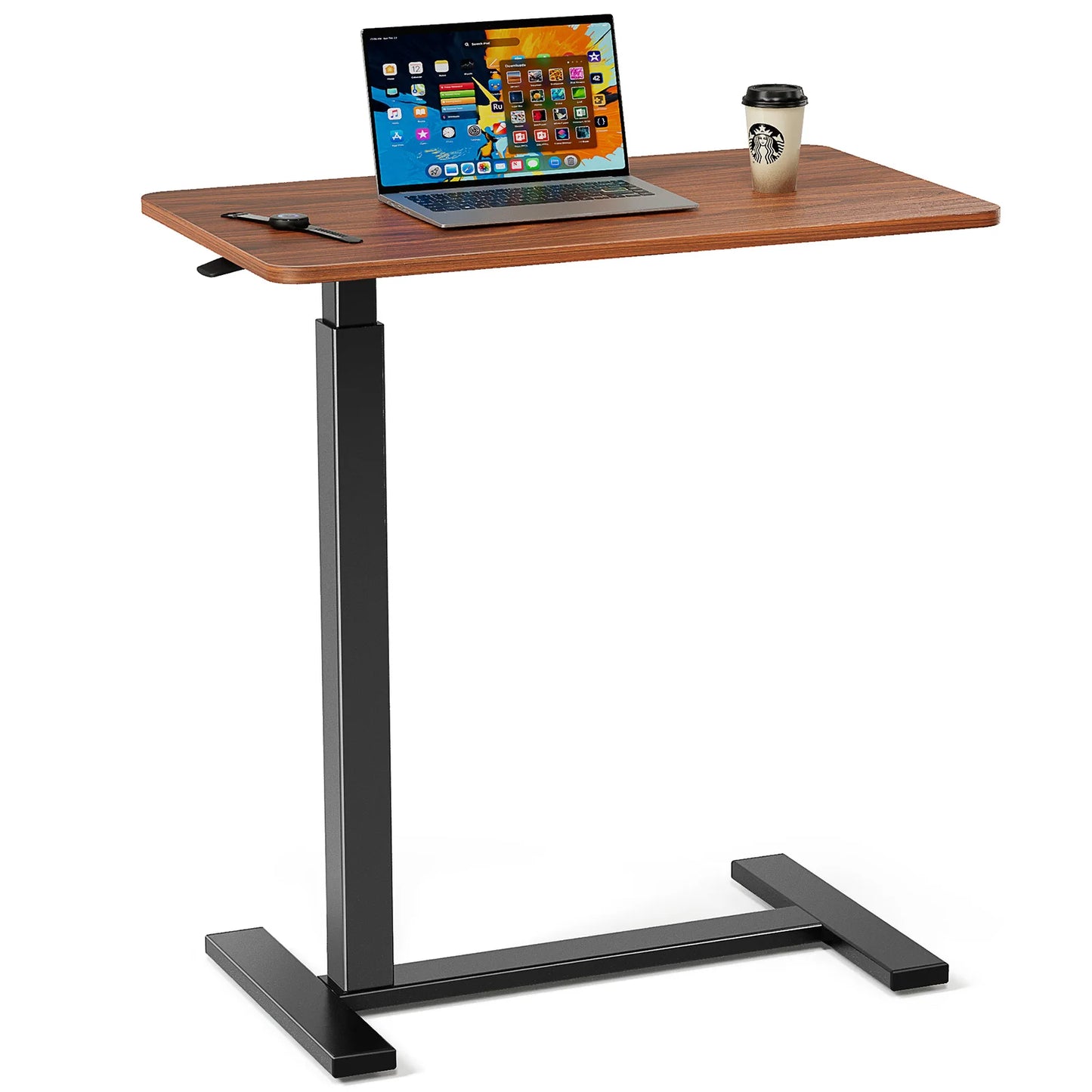 JHK Overbed Bedside Sofa Table Adjustable Height Laptop Desk