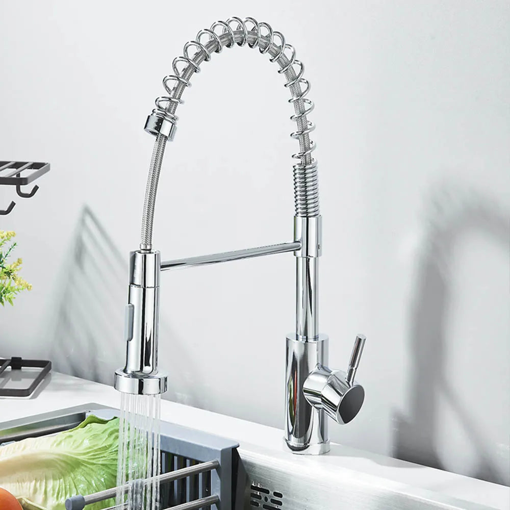 Suguword Removable Kitchen Faucet Deck Mount with Sprayer Dual Modes