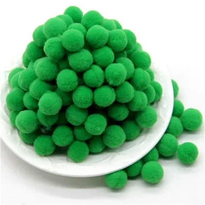 Mini Fluffy Polyester Pom Poms For Diy Crafts And Decor