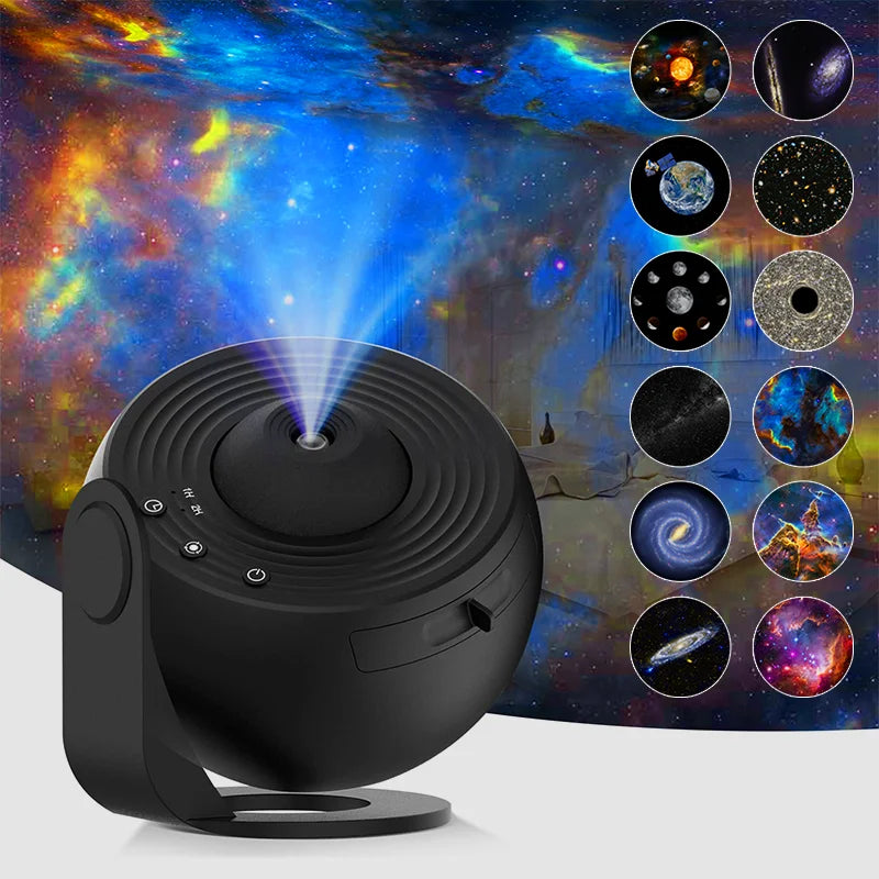 AUSYLE Night Light Galaxy Projector Starry Sky Planetarium Lamp