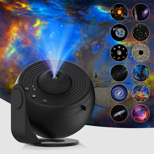 AUSYLE Night Light Galaxy Projector Starry Sky Planetarium Lamp