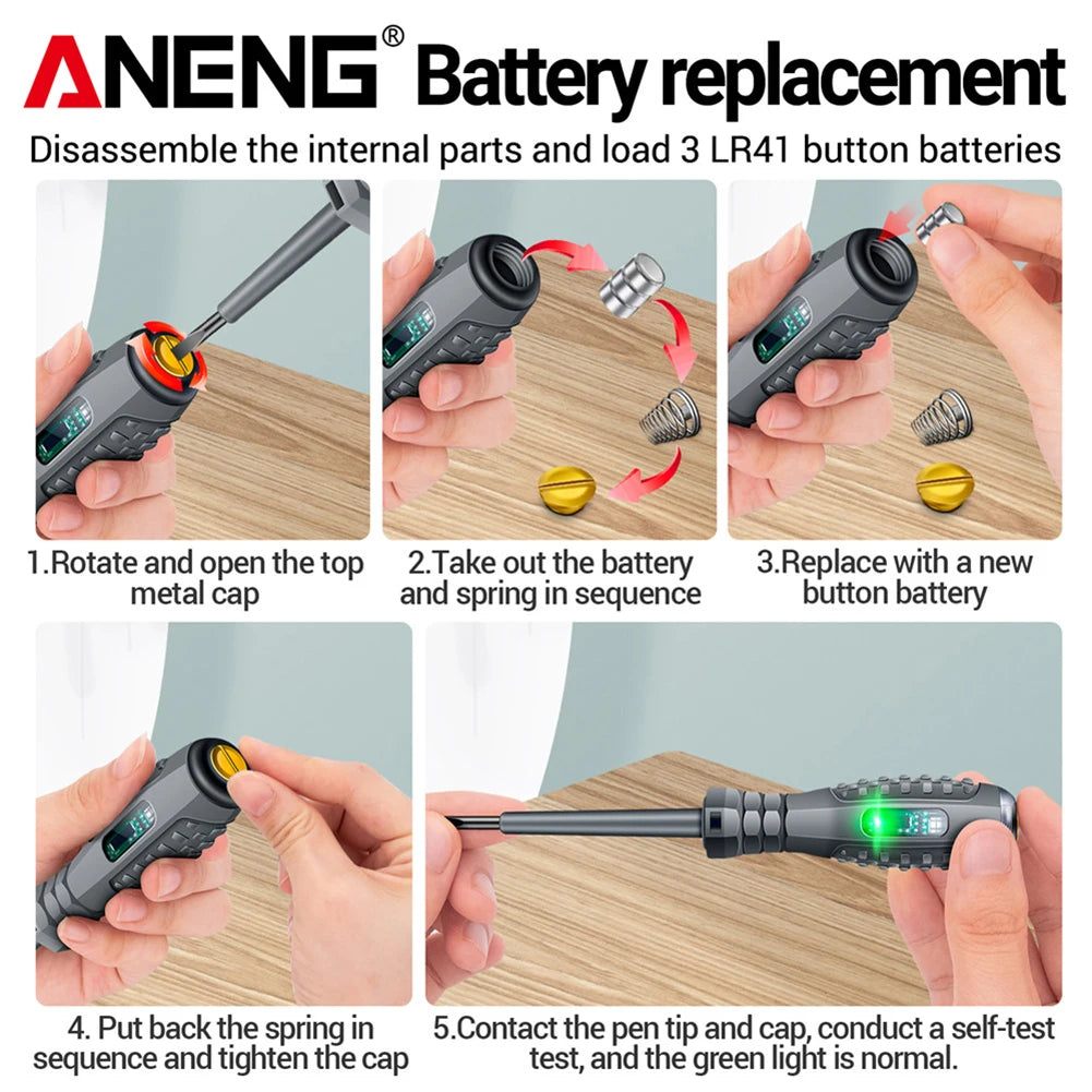 ANENG B05 Indicator Screwdriver Set Slotted Phillips 2Pcs