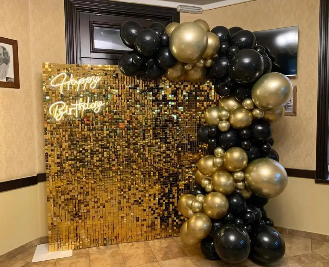 Shimmer Sequin Wall Backdrop for Weddings and Parties