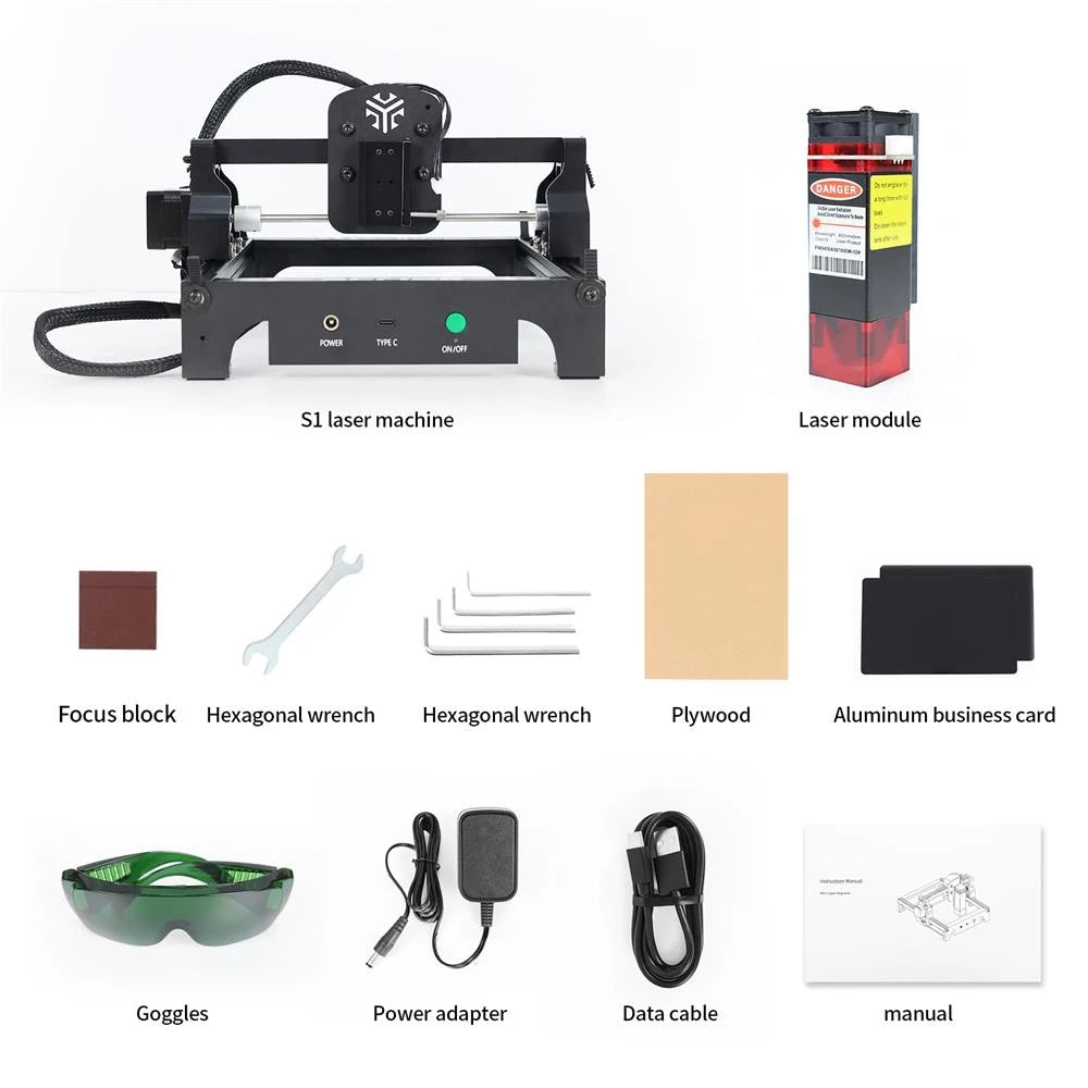 ACMER S1 Mini Laser Engraver CNC Engraving Machine For Wood
