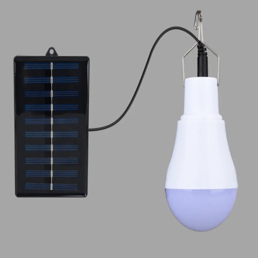 Eco-Friendly Solar LED Bulb for Indoor and Outdoor Use