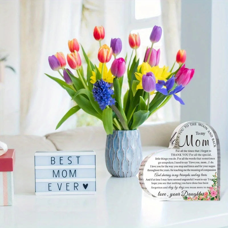Mom Heart Keepsake Gift From Children For Mothers Day