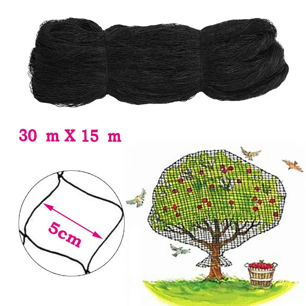 Heavy Duty Nylon Bird Netting For Gardens Protecting Fruit Trees