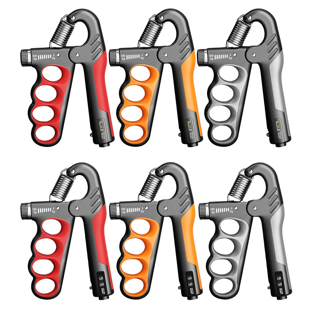 VKTECH 5-100kg Grip Strength Trainer Hand Gripper For Muscle Building