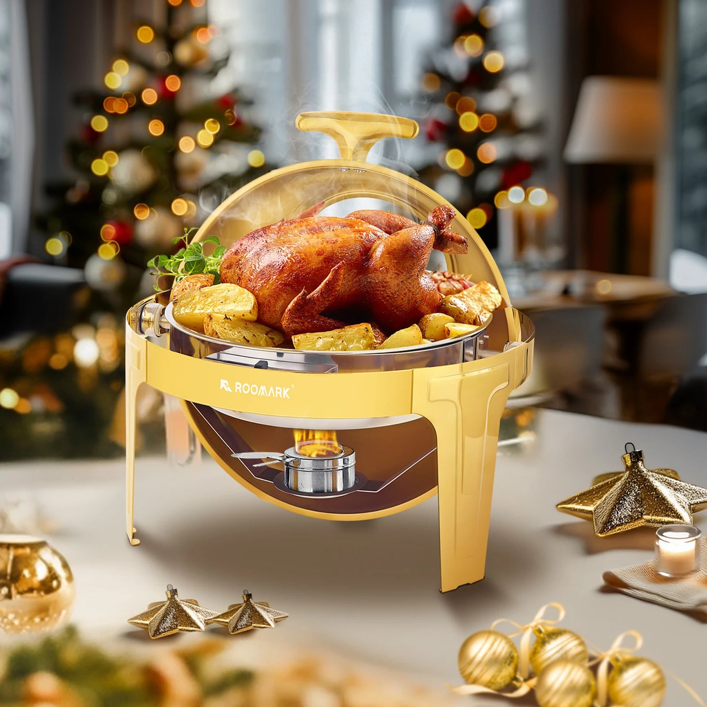 ROOMARK Chafing Dish Buffet Set Stainless Steel Catering Warmer