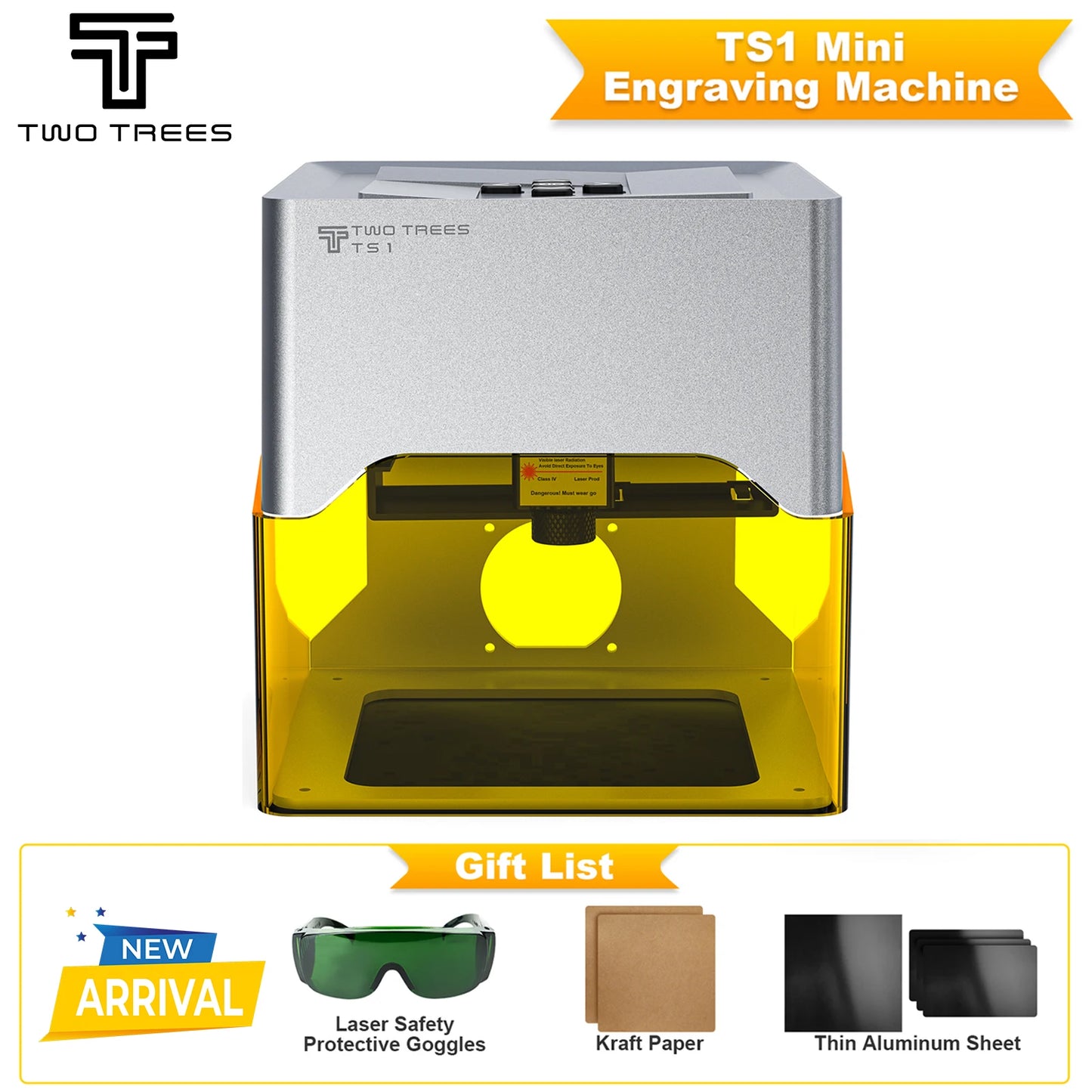 Two Trees TS1 Portable Mini Laser Engraver CNC Bluetooth Machine