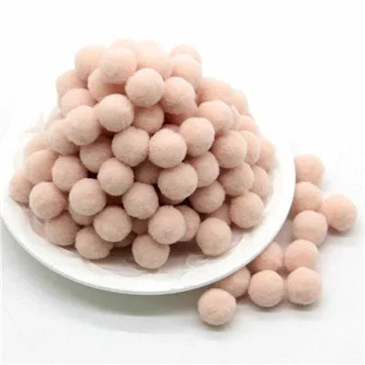 Mini Fluffy Polyester Pom Poms For Diy Crafts And Decor