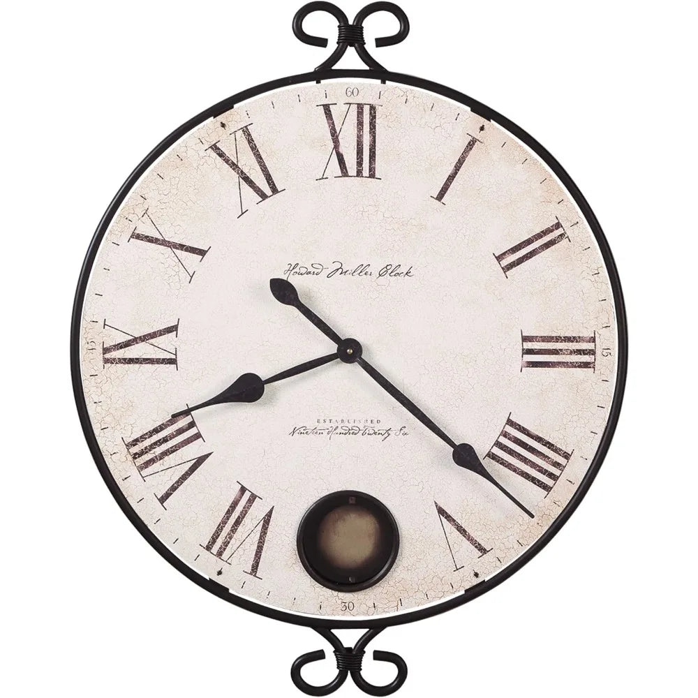 Magdalen Wall Clock Modern Analog Silent Quartz Movement