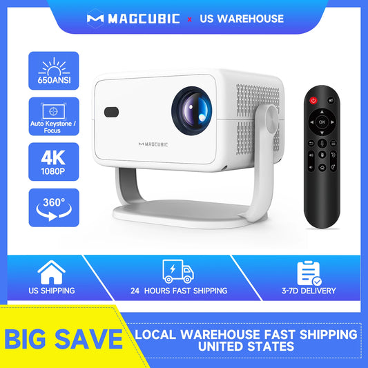 Magcubic Native 1080P Home Theater Projector With Auto Focus