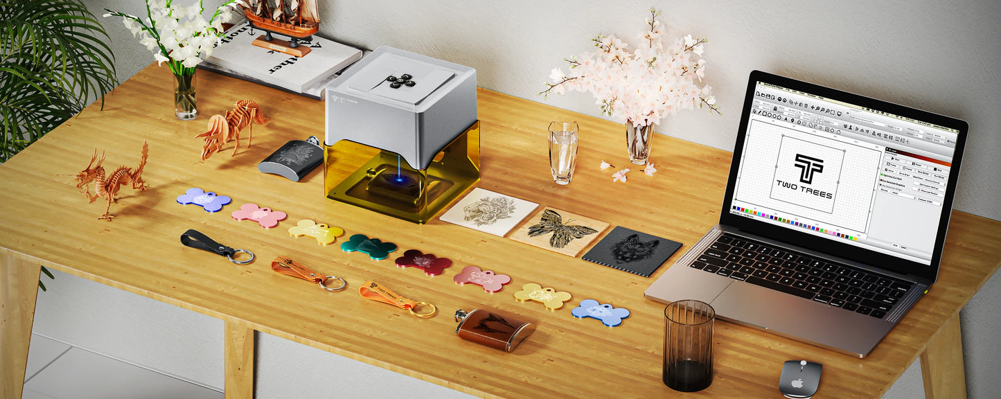Two Trees TS1 Portable Mini Laser Engraver CNC Bluetooth Machine