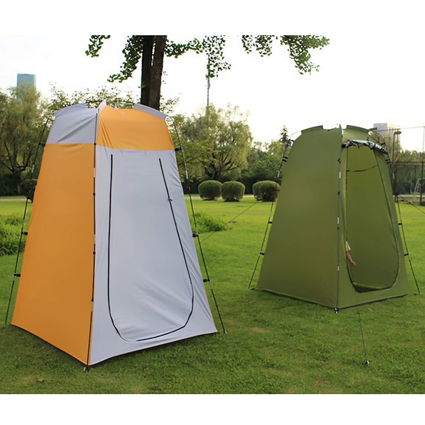 Pop Up Shower Tent for Camping Privacy Changing Room Setup