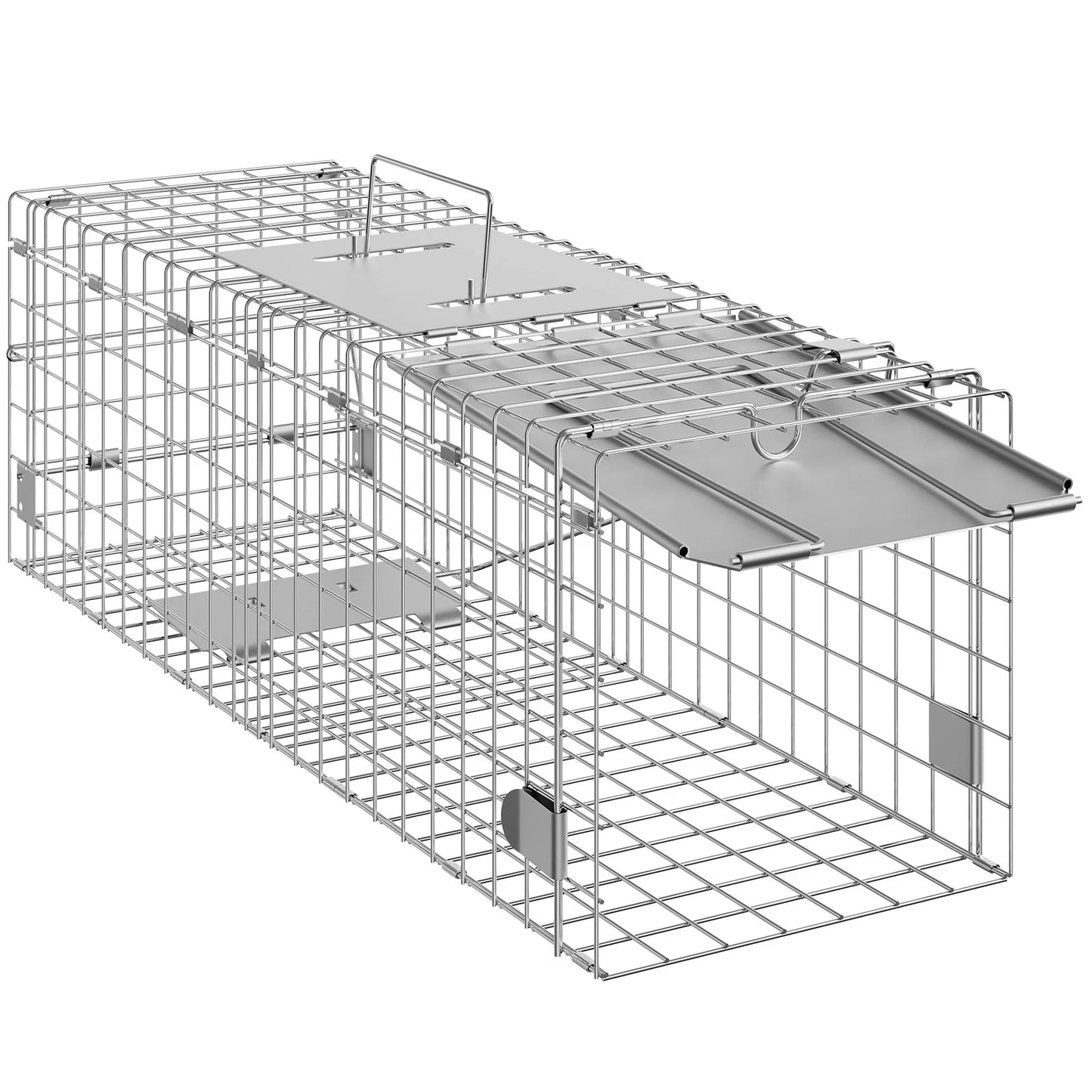 SucceBuy Live Animal Cage Trap Humane Rodent Control For Cats