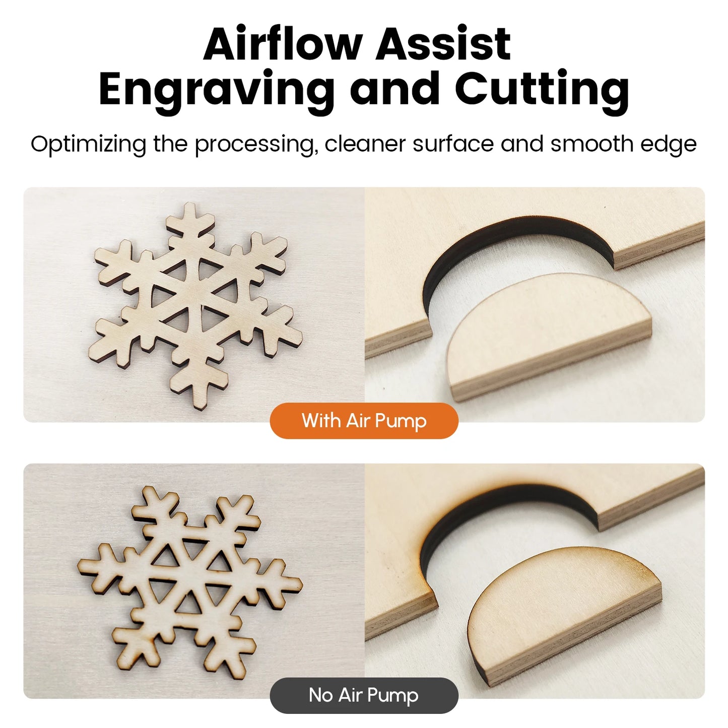 AlgoLaser Air Assist Pump 30LPM for Laser Cutter Dust Removal