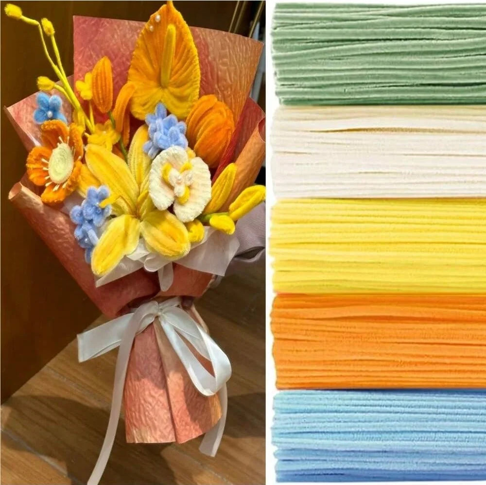 Pipe Cleaners Chenille Stems 300 Pack For DIY Craft Projects
