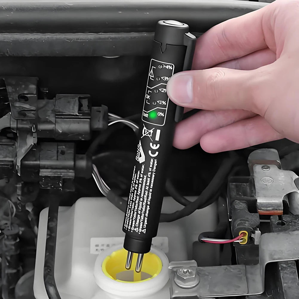 APWIKOGER Brake Fluid Tester With LED Indicators For Oil Quality