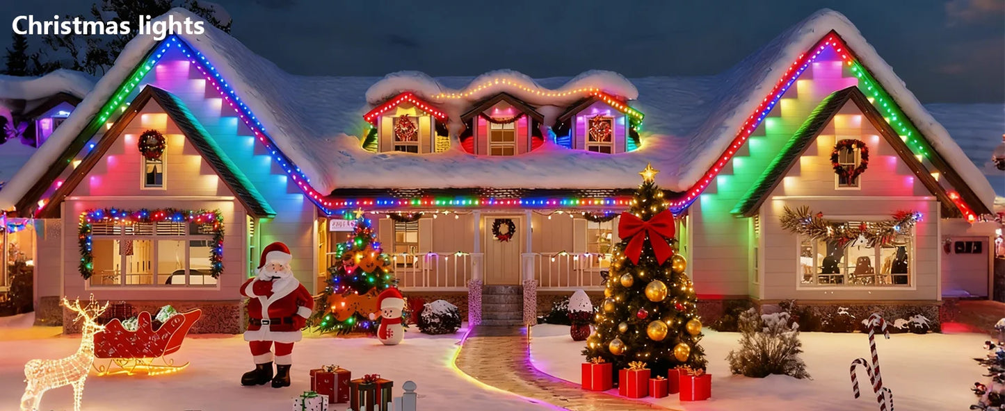 MIMIRGB Smart RGBIC Outdoor Lights 90 LEDs 75 Scene Modes