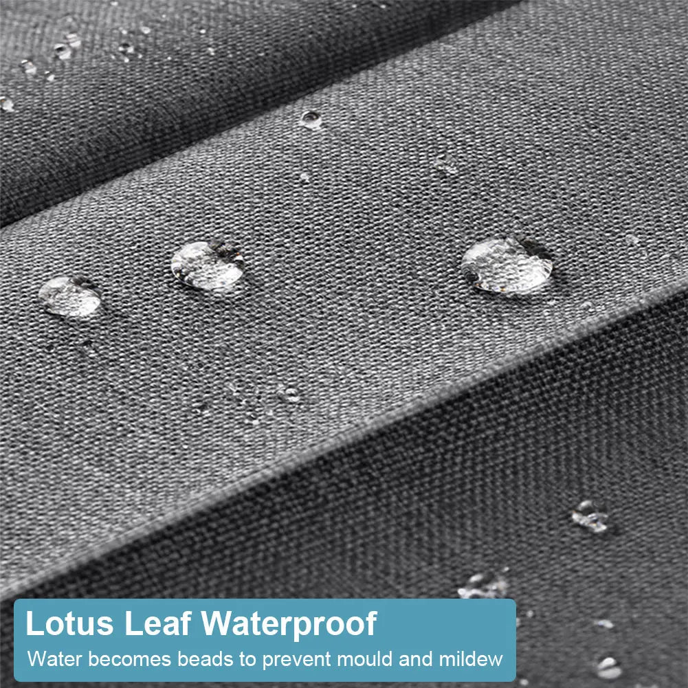 APWIKOGER Foldable Magnetic Shower Curtain Waterproof Bathroom Divider