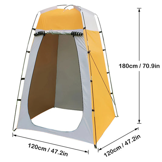 Pop Up Shower Tent for Camping Privacy Changing Room Setup