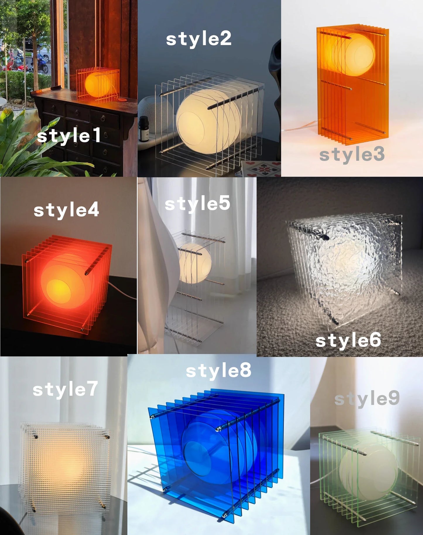 Nordic Style Ambient Desk Lamp LED For Living Room And Bedroom