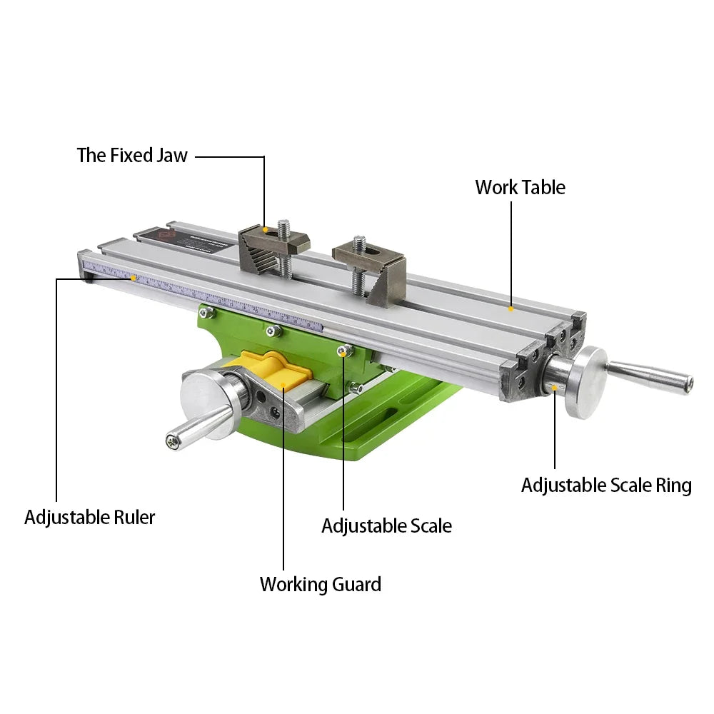 Allsome BG6330 Compound Cross Slide Worktable For Milling Drilling