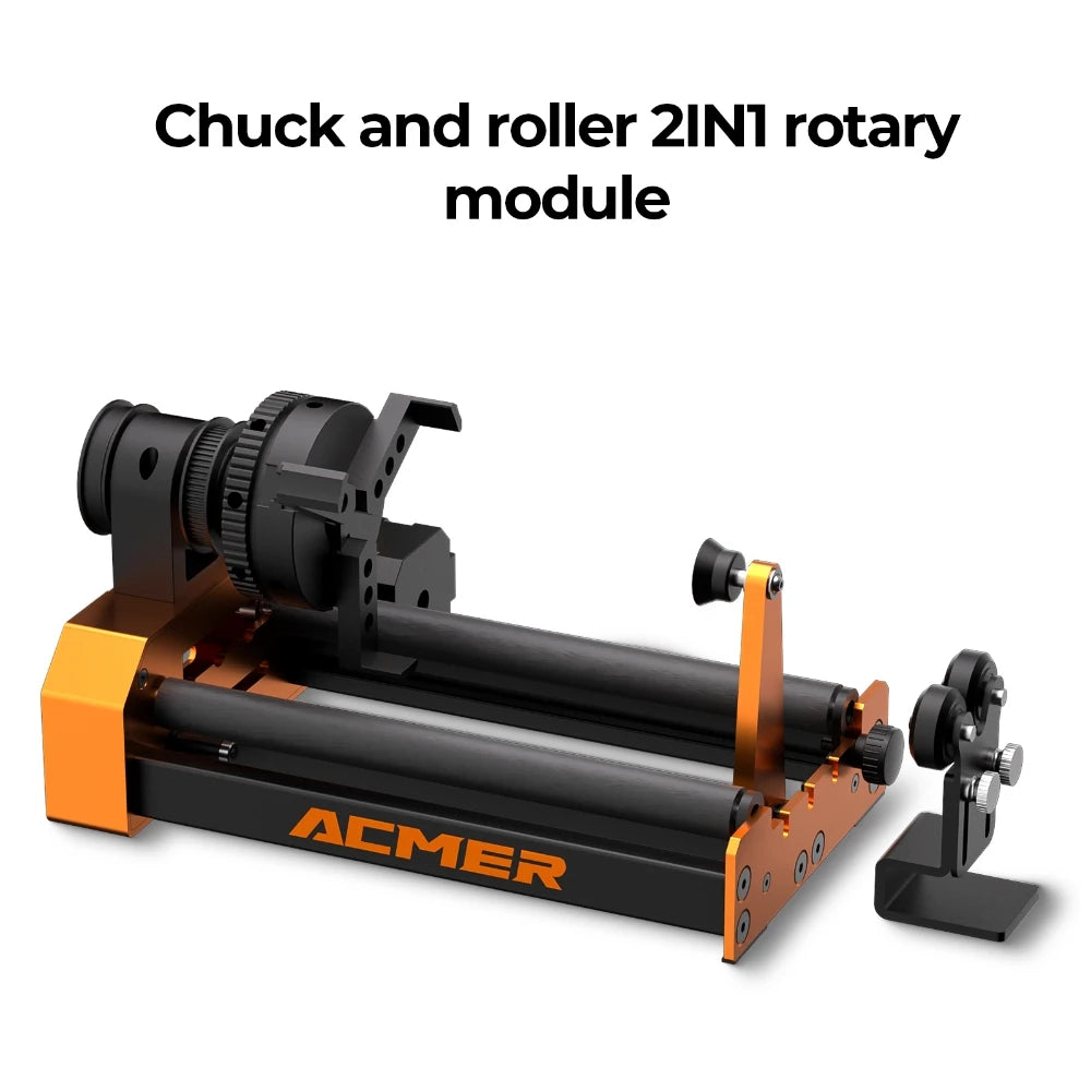 ACMER M4 Chuck Rotation Module 4th Axis Rotary Y Axis