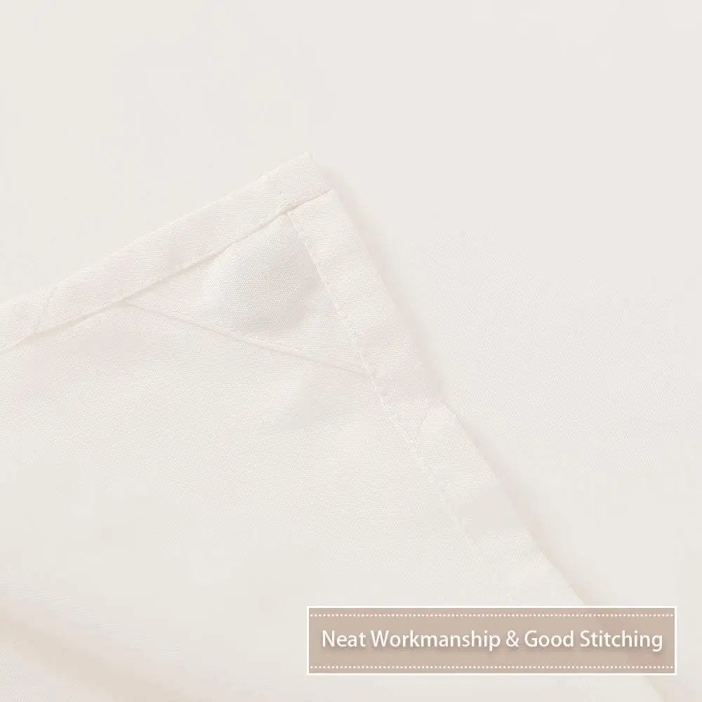 HiMISSCraft Waterproof Fabric Shower Curtain Liner With Magnets