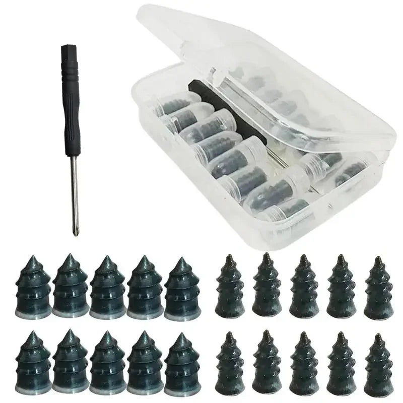 Noneglue Tire Repair Nail Kit 21Pcs Self Tapping Screws